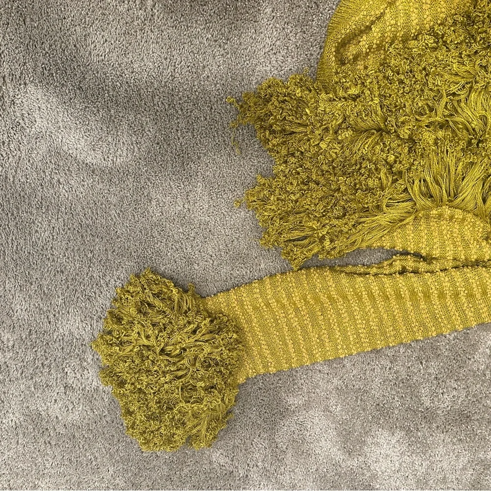 Hanifa Mila Cropped Cardigan
Color Mustard
Size 2X/3X - Picture 6 of 6